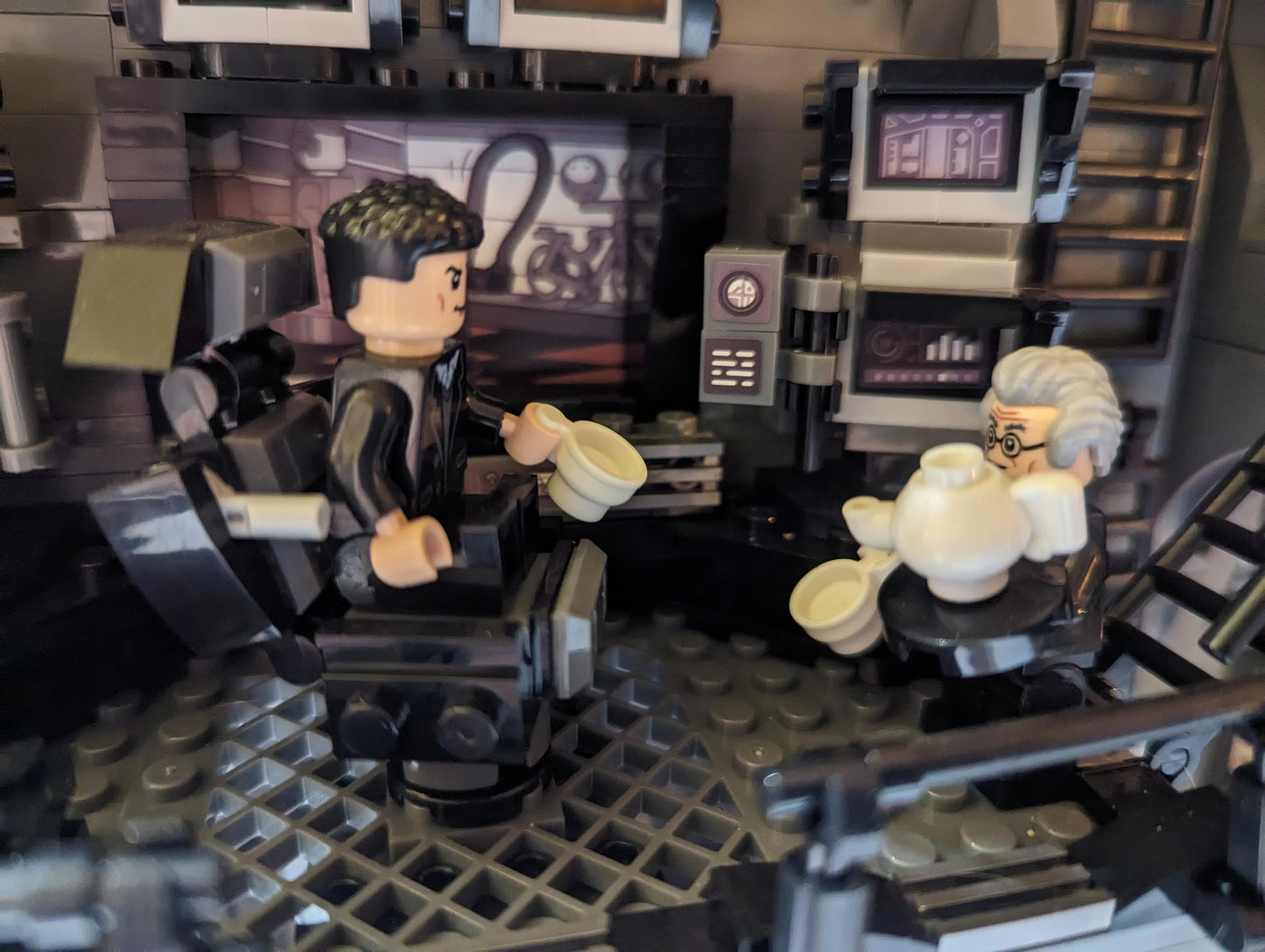 Bat Lair Box - Building Block Set - 3981 pieces