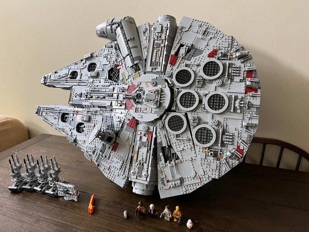 Starship Engine Block UCS Boba's Slave Starship - Building Block Set - 2058 Pieces – AusBrick
