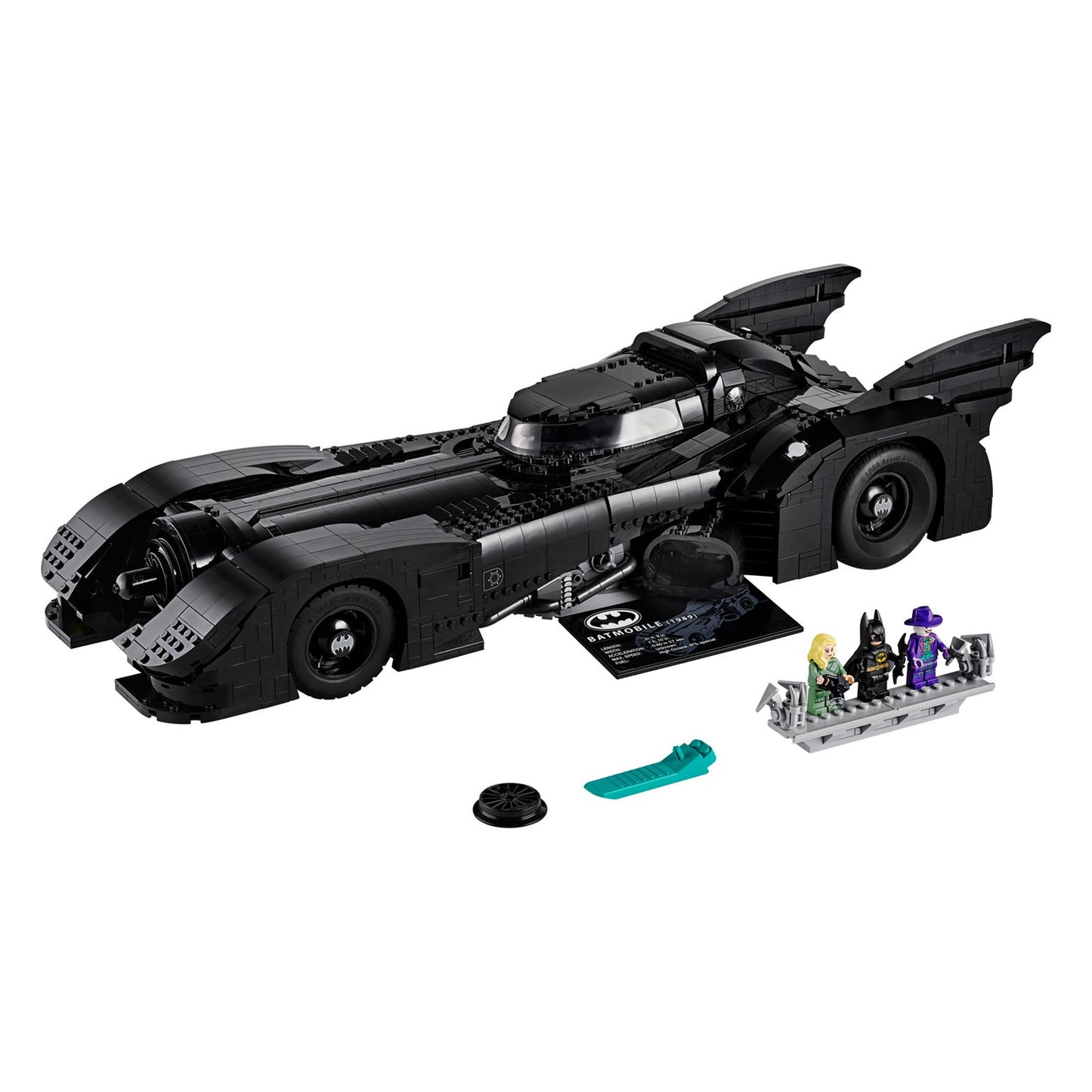 Vintage Bat Car 1989 - Building Block Set - 3308 Pieces
